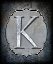 Picture of LETTER K