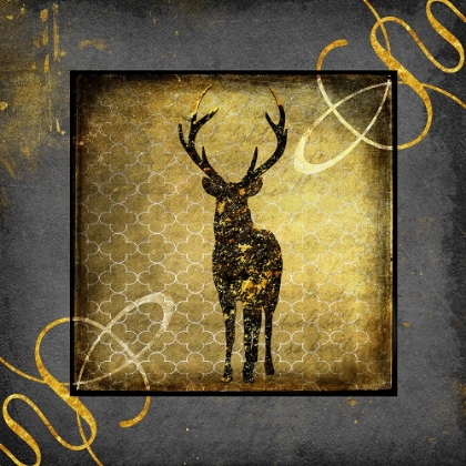 Picture of BLACK AND GOLD - STAG