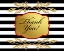 Picture of BLACK AND GOLD - THANK YOU 7