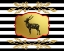 Picture of GOLD HELLO BEAUTIFUL DEER