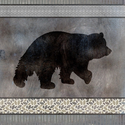 Picture of MOOSE PATTERN BEAR SQUARE