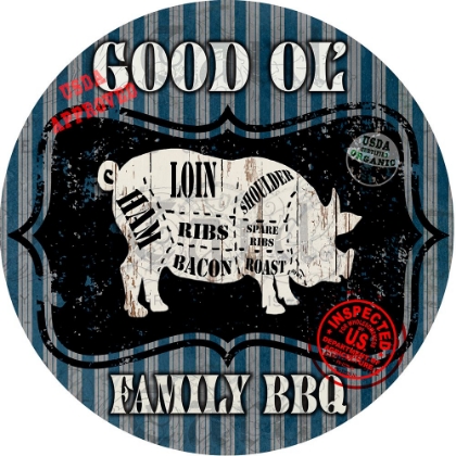 Picture of GOOD OL FAMILY BBQ ROUND PIG