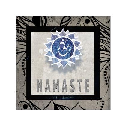 Picture of CHAKRAS YOGA TILE NAMASTE V2