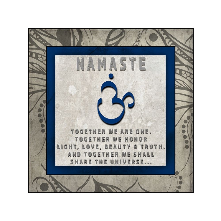 Picture of CHAKRAS YOGA TILE NAMASTE V4