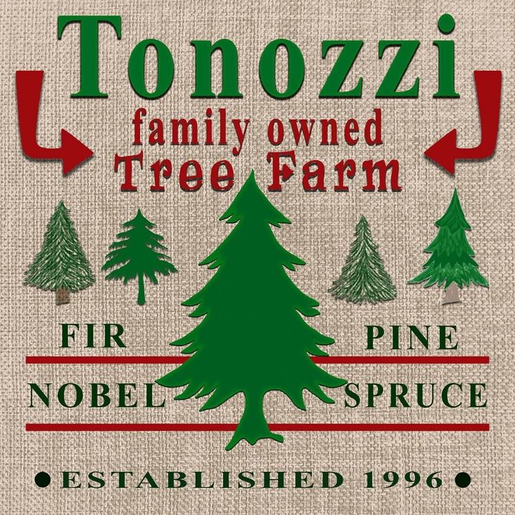Picture of PERSONALIZED CHRISTMAS SIGN V9