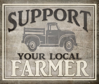 Picture of VINTAGE FARM SIGN - LOCAL FARMER