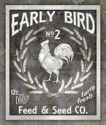 Picture of FARM SIGN_EARLY BIRD