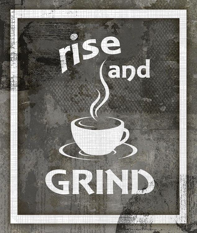 Picture of FARM SIGN_RISE AND GRIND