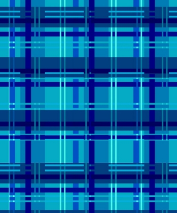 Picture of MINIMALIST BLUE PLAID DESIGN 05