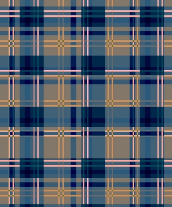 Picture of MINIMALIST BLUE PLAID DESIGN 07