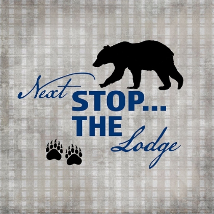 Picture of BLUE BEAR LODGE SIGN 02