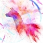 Picture of PAINTED PINK LLAMA
