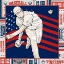 Picture of AMERICAN BASEBALL PLAYER 02