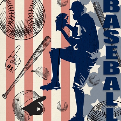 Picture of VINTAGE BASEBALL SIGN 04