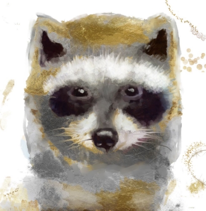 Picture of GOLDEN FOREST - RACCOON