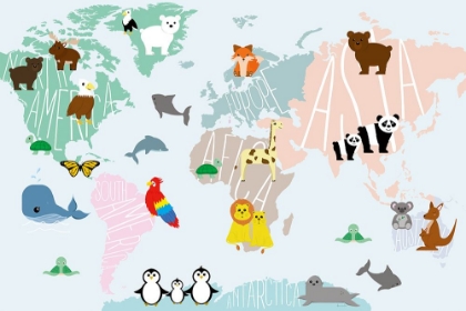 Picture of ANIMAL MAP