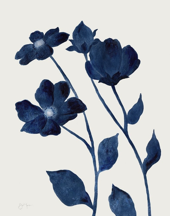 Picture of INDIGO BLOOM I