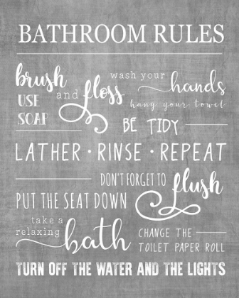 Picture of NEUTRAL BATHROOM RULES