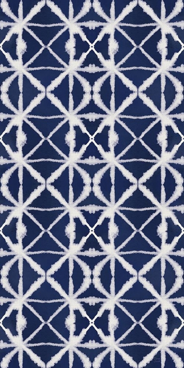 Picture of INDIGO SPLASH PATTERN VIE PANEL