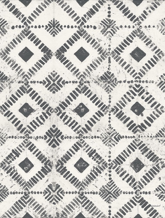 Picture of MAKI TILE PANEL II CROP III GRAY