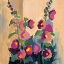 Picture of SUMMER HOLLYHOCKS