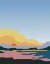 Picture of HILLS AND VALLEYS III NO CLOUDS