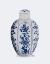 Picture of CHINOISERIE VASE VINE BLUE