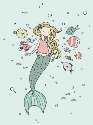 Picture of MERMAID AND FISH BUDDIES