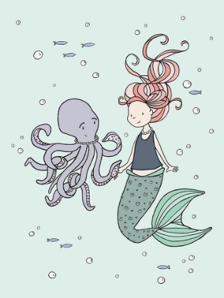 Picture of MERMAID AND OCTOPUS BUDDIES