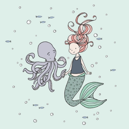 Picture of MERMAID AND OCTOPUS BUDDIES