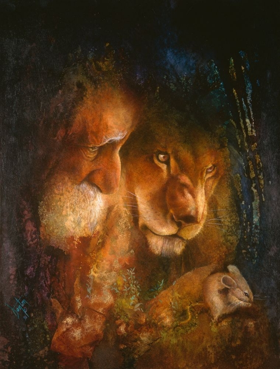 Picture of THE LION AND THE MOUSE