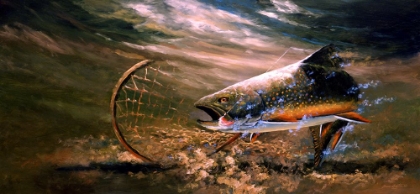 Picture of NOTHING BUT NET - BROOK TROUT