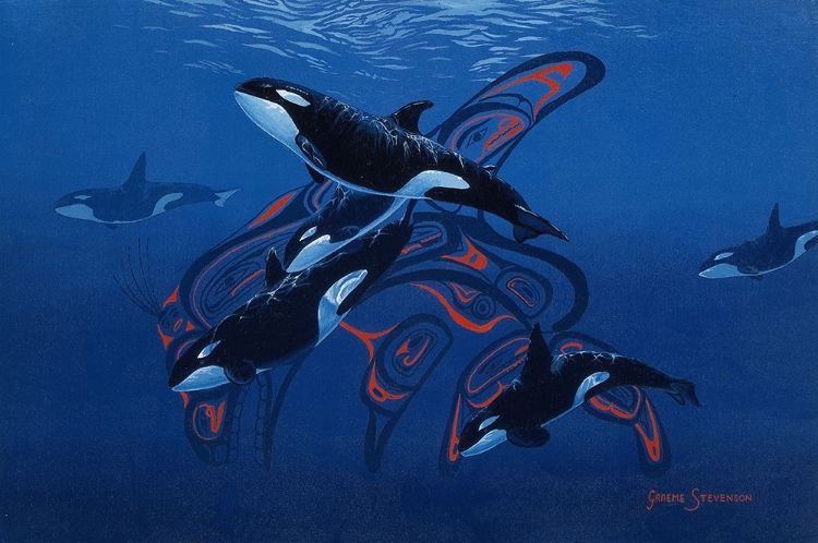 Picture of BLUE ORCAS