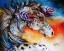 Picture of APPALOOSA INDIAN WAR HORSE