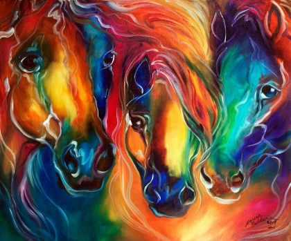Picture of COLOR MY WORLD WITH HORSES