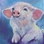 Picture of FEED ME LITTLE PINK PIGLET