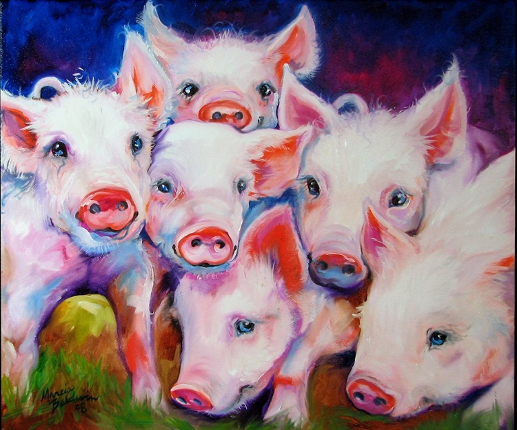 Picture of HALF DOZEN PIGLETS