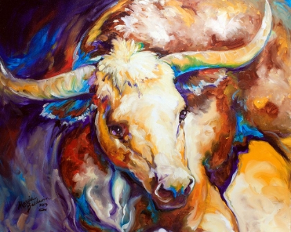 Picture of POWER LONGHORN ABSTRACT