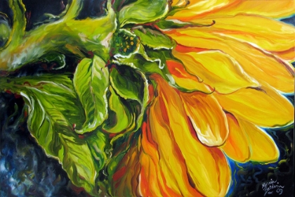 Picture of SUNFLOWER ABSTRACT