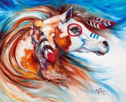 Picture of WIND OF THUNDER INDIAN WAR HORSE