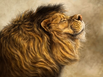 Picture of SMILING LION