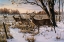 Picture of CAUTIOUS CROSSING - WHITETAILS