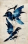 Picture of BLUE BIRDS