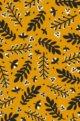 Picture of BRANCHES AND BERRIES (YELLOW)