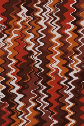 Picture of EARTHY COLOR ZIG ZAG PATTERN