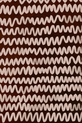 Picture of BEIGE ZIGZAG ON RUSTY COLOR PATTERN