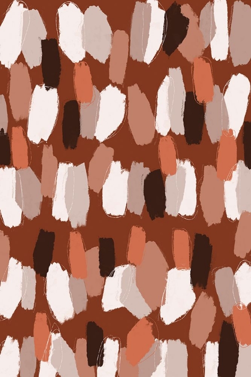 Picture of PASTEL EARTHY STROKES PATTERN