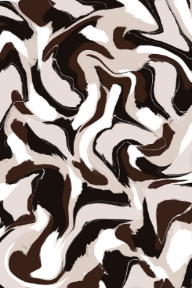 Picture of WHITE BEIGE BROWN PATTERN