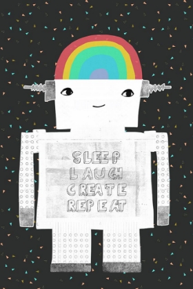 Picture of SLEEP LAUGH CREATE REPEAT