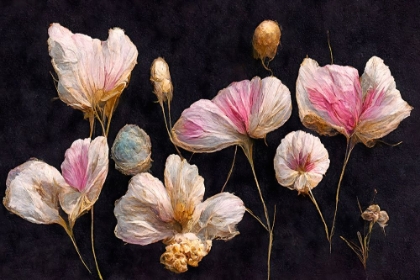 Picture of GENTLE PINK DRY FLOWERS